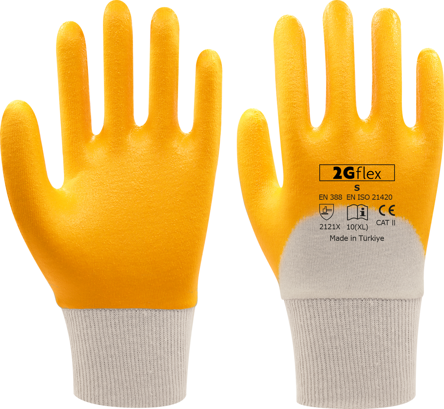 2G Flex S DOTTING + CROTCH – Mikroschaum-beschichtete Nylon-Arbeitshandschuhe