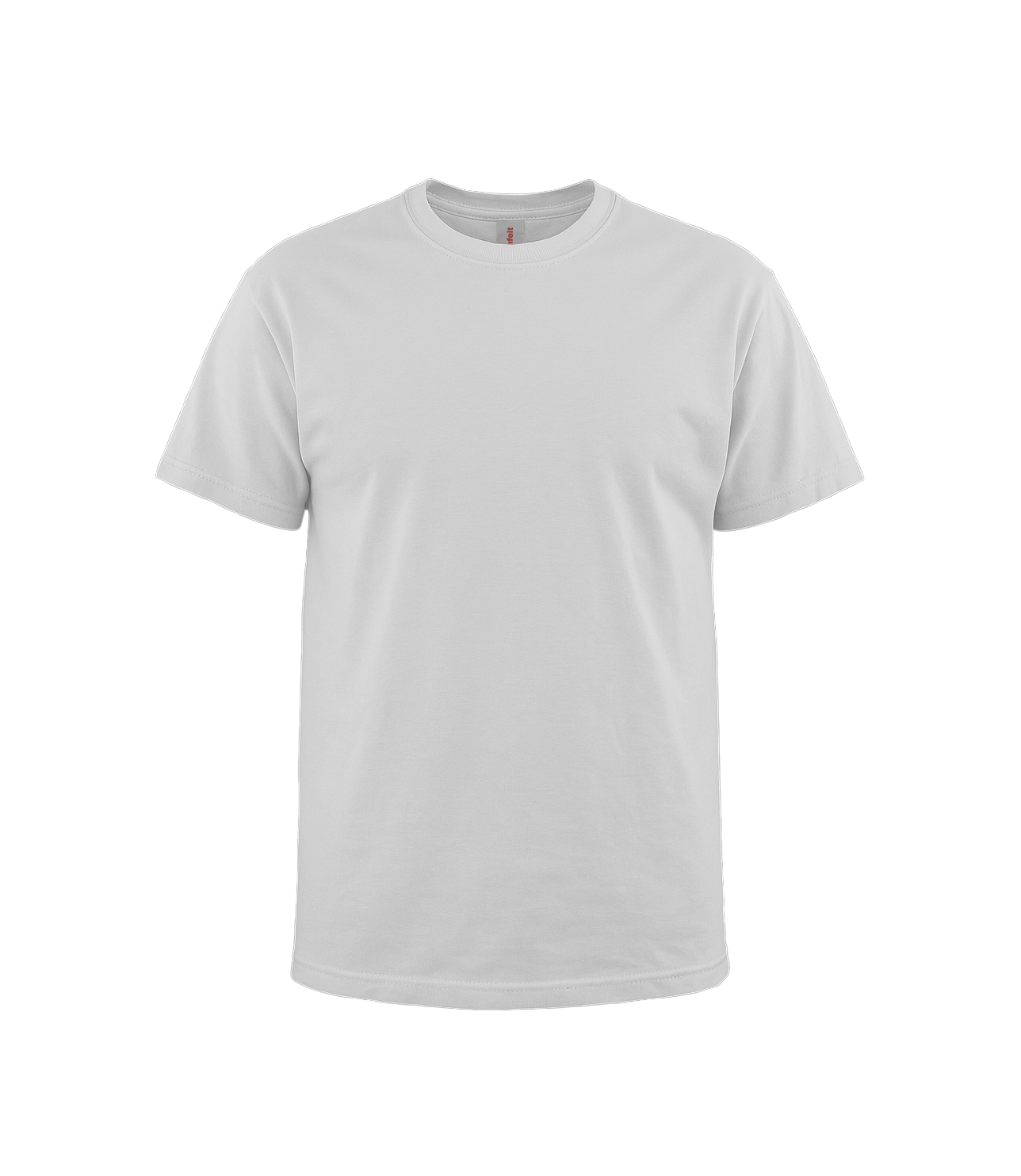 Cottonfelt Unisex T-Shirt für Erwachsene mit kurzen Ärmeln (Blank)
